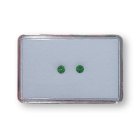 Демантоид пара 3 цвет 0,76 Ct - Ювелирные украшения SAURA интернет магазин