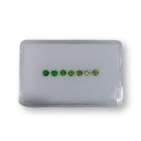 Демантоид градиент комплект 1,37 Ct - Ювелирные украшения SAURA интернет магазин